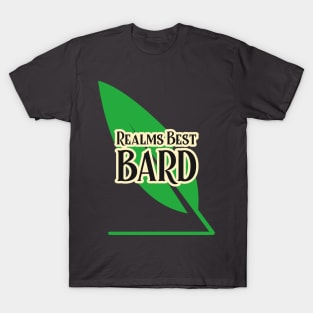 Realms Best Bard T-Shirt